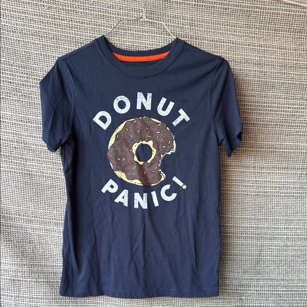 GAP Blue Short Sleeve Tee Donut Graphic